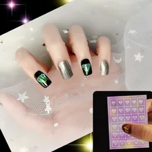 Новые продукты Горячая Японский Корейский Алмазный Декор для маникюра стикер стеклянная наклейка накладные ногти стикер стерео эффект Adhes