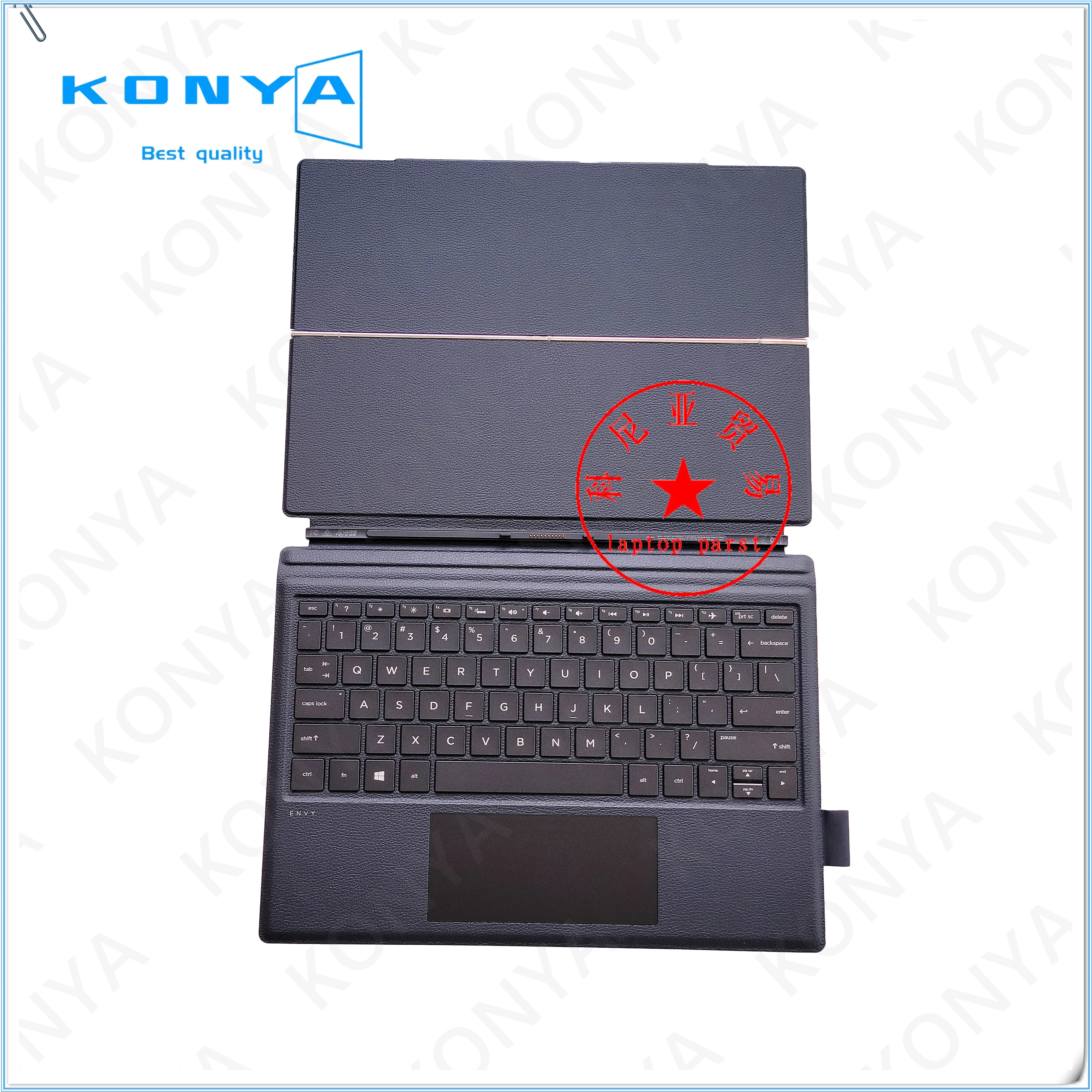 

New Original For HP ENVY X2 12-E Series Tablet US Keyboard Base With TouchPad L05112-001