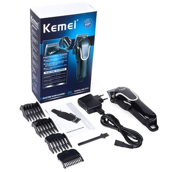 

Kemei Professional Electric Hair Trimmer For Barbershop Low Noise Rechargeable Hair Trimmer Retro Switch Oil Head Hair Clipper45