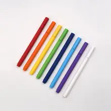 Xiaomi Mijia KACO, цветная ручка, 8 цветов, 0,5 мм, запасной стержень, АБС-пластик, длина записи 400 м, от Xiaomi Mijia, экологическая цепь