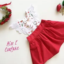 Одинаковые комплекты для семьи; летняя одежда для новорожденных девочек; Рождественская одежда с оленем; платье с цветочным рисунком; комбинезон