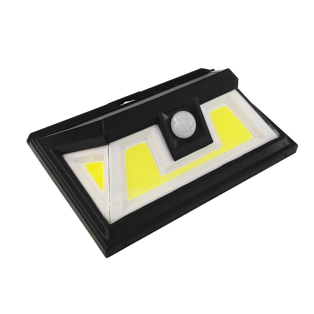 Светодиодный светильник на солнечных батареях COB с датчиком движения 1 шт. белый