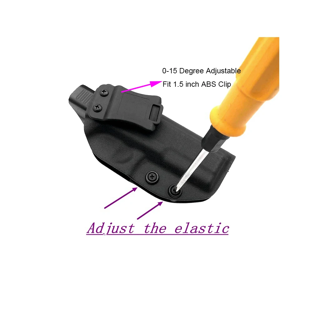 Тактическая кобура Kydex IWB держатель для пистолета правой руки 9 мм Glock 17 22 31|Кобуры|