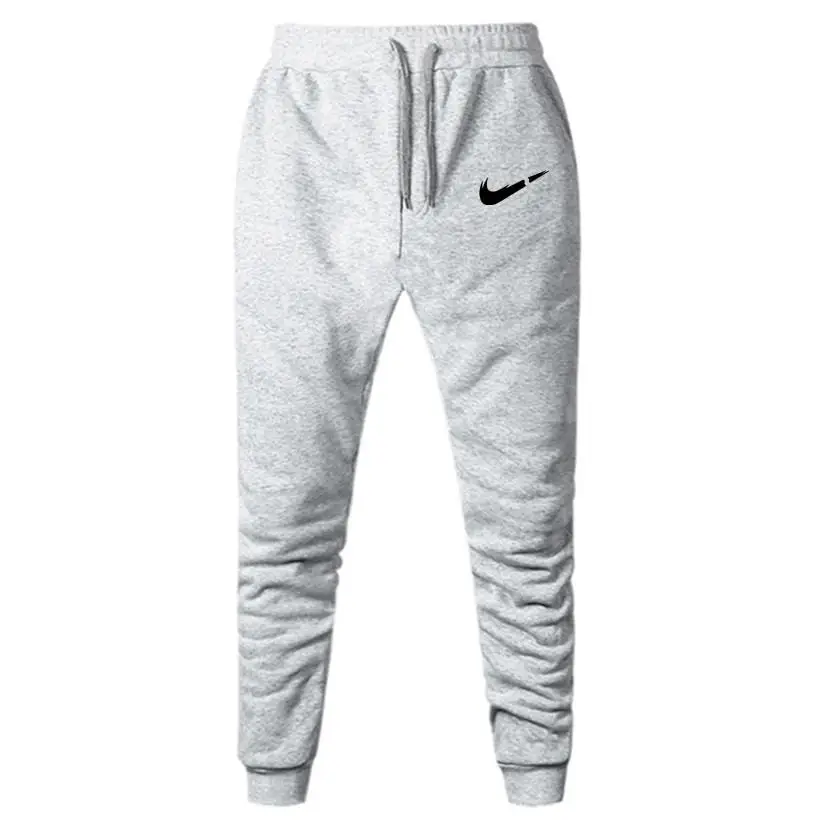 

2019 hot New Men Joggers Brand Male Trousers Casual Pants Sweatpants Jogger Grey Casual Elastic Cotton Fitness Workout Dar XXXL