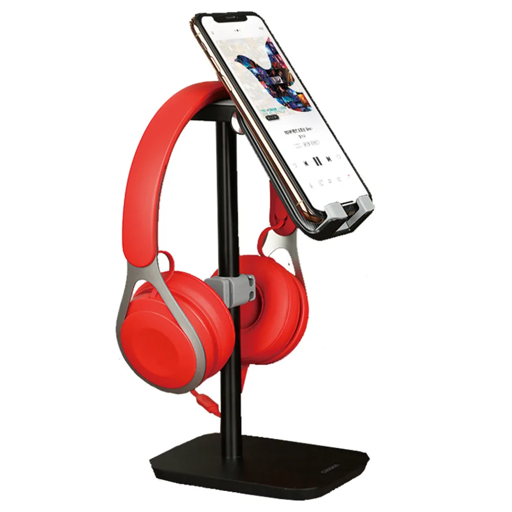 Handy Tablet Holder Multipurpose Cell Phone Tablet Support Mount Adjustable Desk Headphone Bracket Holder Stand