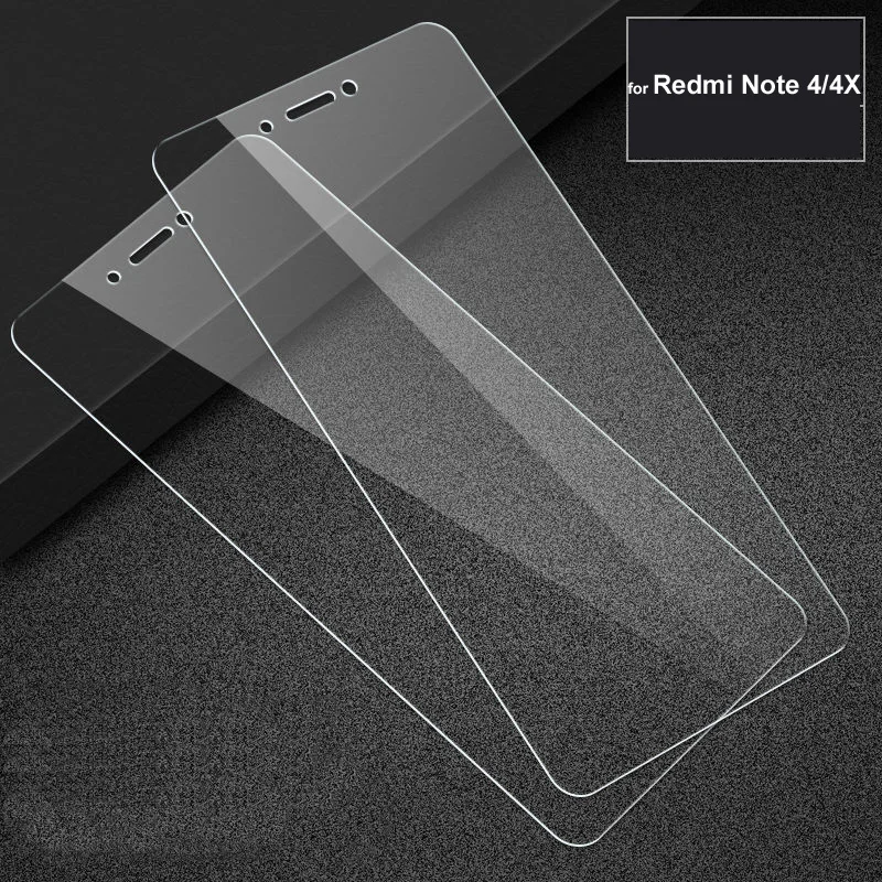 5Pcs Tempered Glass For Xiaomi Redmi Note 4X 4A Screen Protector