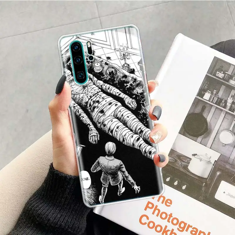 Чехол Junji Ito для тройников с ужасом для huawei P20 P30 P Smart Z Plus P10 mate 30 10 20 Lite Pro силиконовый чехол для телефона
