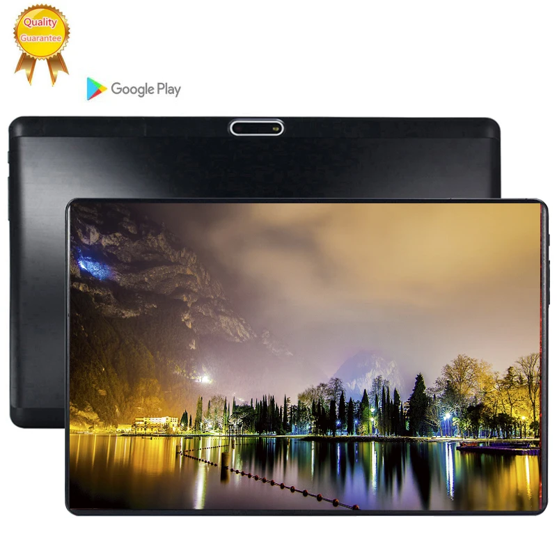 

2020 10.1 inch 2.5D Glass Tablets PC 8 Octa Core RAM 6GB 128GB ROM Dual SIM 5.0 MP GPS Android 9.0 google IPS the tablet 3G 64GB