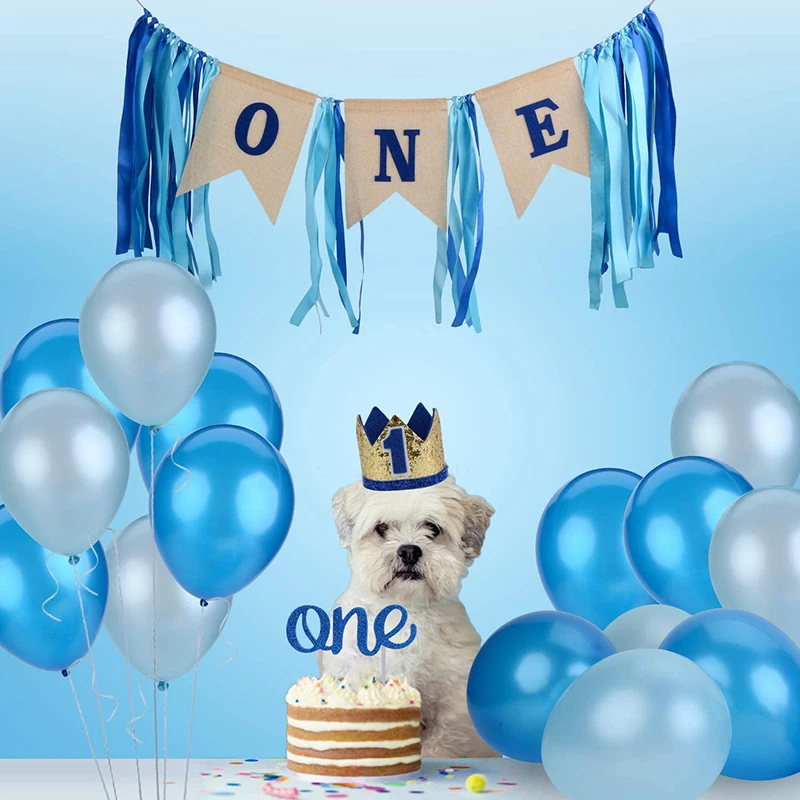 Decoration Dogs 1st Birthday Party Dog First Birthday Party Burlap