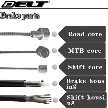 

MTB Mountain Road bicycle brake & shift core housing 900/1100/1800/2050MM 4.0/5.0MM 2P SP parts Accessories