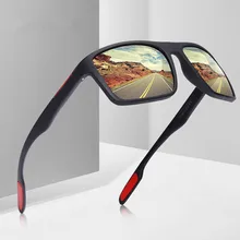 Ультралегкие поляризационные солнцезащитные очки TR90, мужские очки для вождения, мужские винтажные очки для вождения, Spuare, очки Gafas De Sol