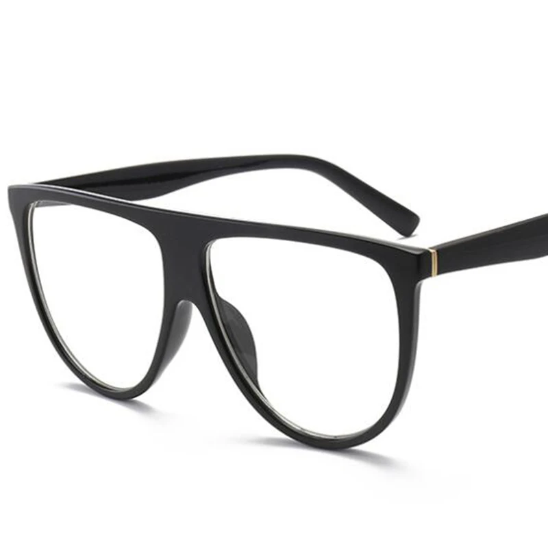 Finished Optical Myopia Glasses For Women -1 -2 -6 Retro Anti Blue Light Glasses Black Transparent Computer Eyeglasses Flat Top 2