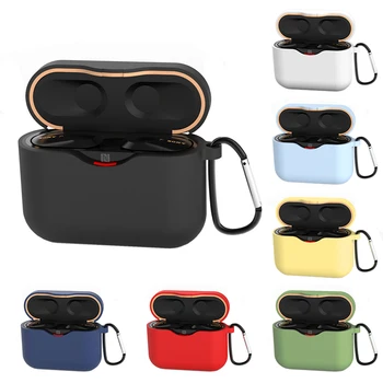 

Bluetooth Headset Anti-shock Anti Drop Protect Cover ForSony WF 1000XM3 Silicone Protector Frame Shell for WF1000XM Charging Box