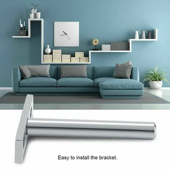 

Home Concealed Floating Wall Shelf Support Stainless Steel Bracket YU-Home