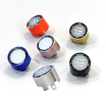 

Car crystal Push Start Stop Engine Button Sticker Accessories Knob Manual Controller for FG X1 X5 E70e90 E91 E60 E87 and so on