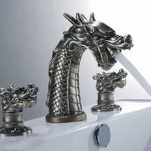 

Grifo de lavabo de dragón,
