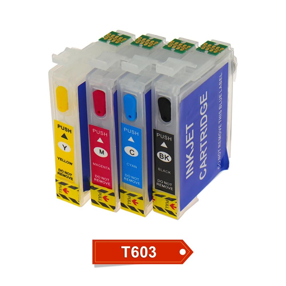 4 Цвета 603XL 603 T603 картридж с чипом АРК для Epson Expression XP-2100 XP-2105 XP-3100 XP-3105 принтер |