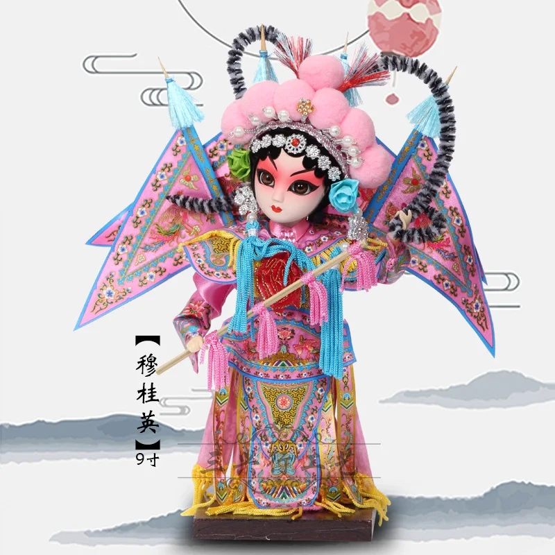 

Genuine Product tang ren fang Juan People Chinese-style Doll Send Foreigner Business Gift Crafts Birthday Gift Mu Guiying