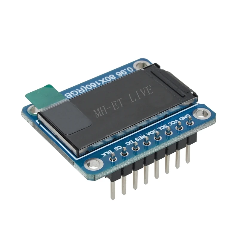 TZT TFT дисплей 0,96/1,3 дюймов ips 7P SPI HD 65K полноцветный ЖК-модуль ST7735 Привод IC 80*160(не OLED) для Arduino