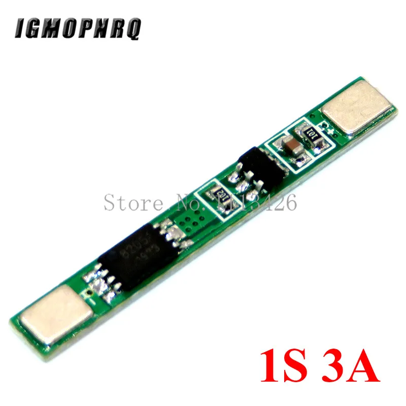 1S 3A 1S 2S 3S 4S 3A 20A 30A литий-ионный аккумулятор 18650 зарядное устройство PCB плата защиты BMS для бурильного мотора Lipo сотовый модуль - Цвет: 1S 3A