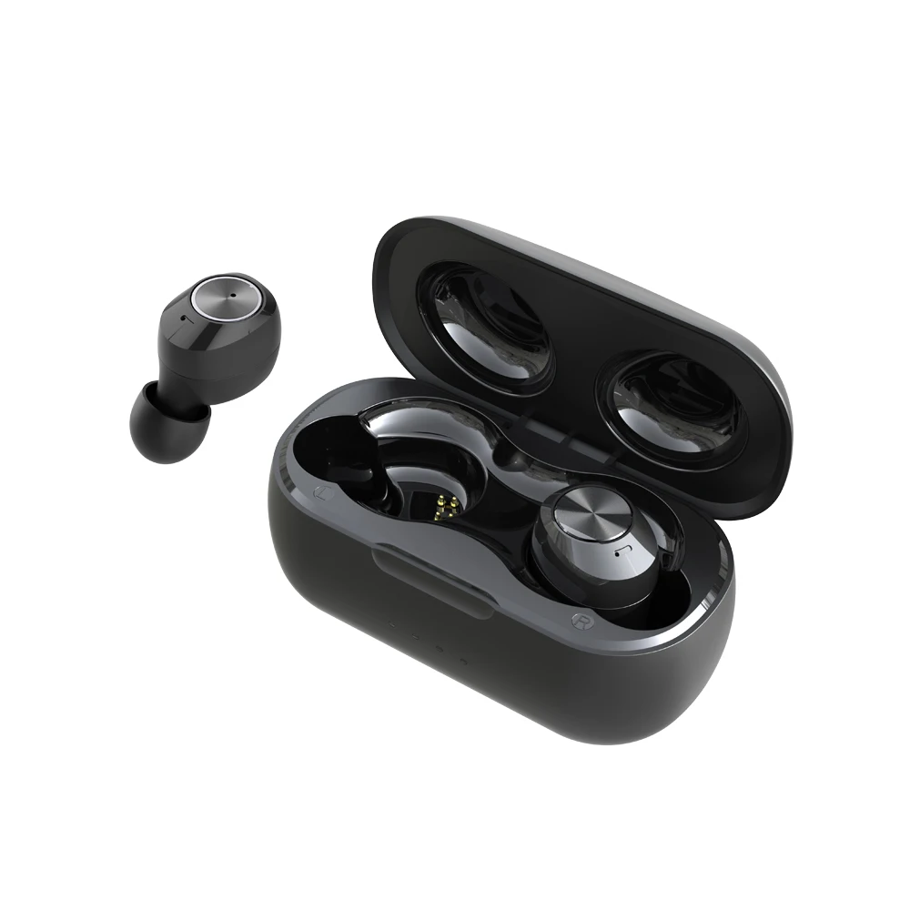 

QCC3020 TWS True Wireless Bluetooth V5.0 Stereo Earbuds Headset Noise Reduction Sports In-ear Earphones w/ Type C Charging Case