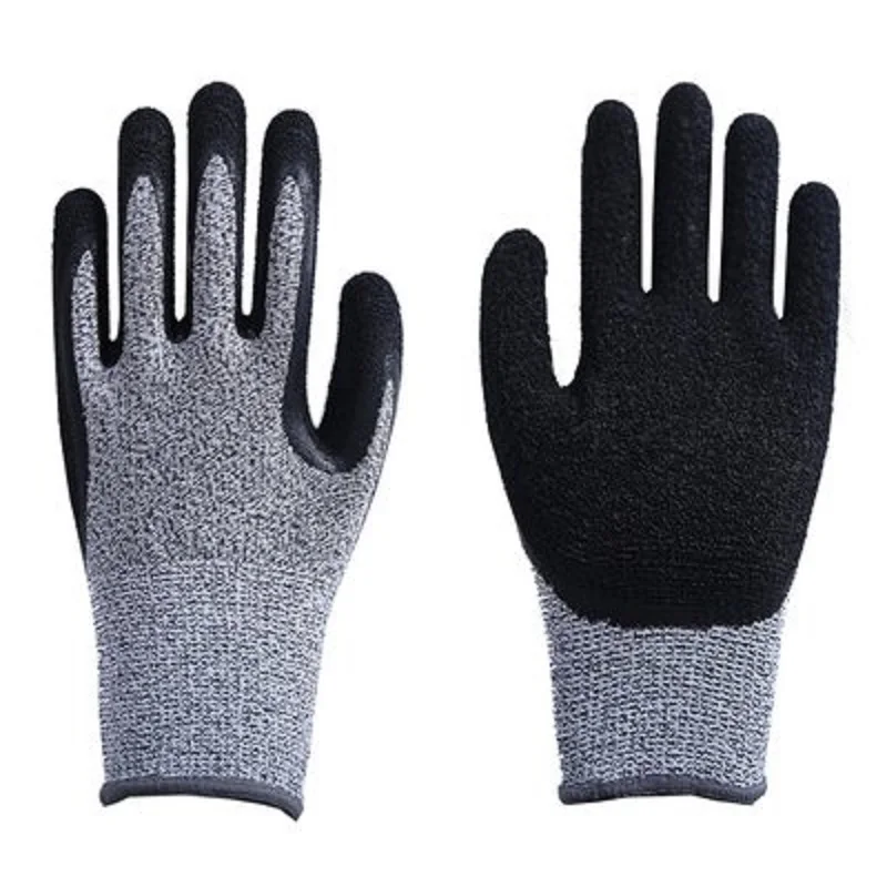 

Safety gloves Anti-cutting and puncture-proof 5 wear-resistant anti-cut gloves Anti-blade garden dipping and anti-oil gloves
