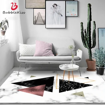 

Bubble Kiss Living Room Carpet Nordic Modern Home Geometric White Marble Carpets Living Room Modern Rugs Bedroom Decor Area Rug