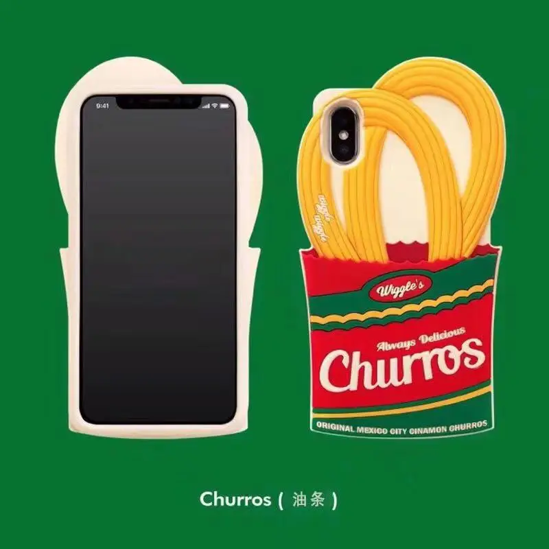 Силиконовый 3D мягкий гелевый Чехол для телефона для iphone xr x 11 pro max xs max 6 6s 7 8 plus модный интересный анти-осенний защитный чехол