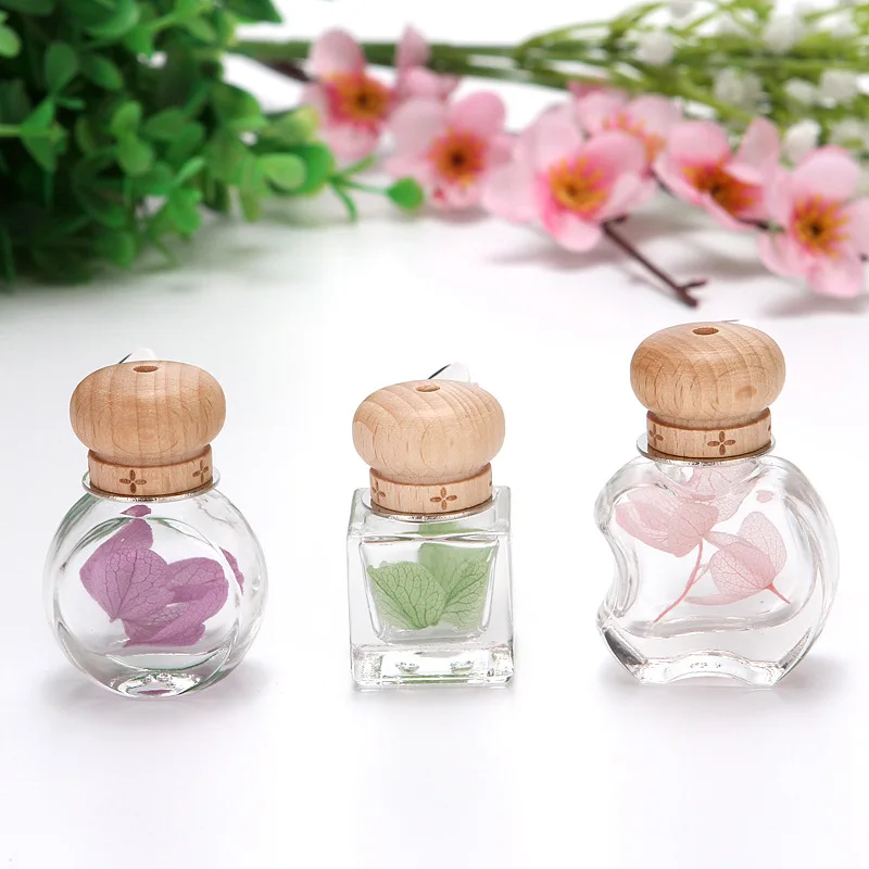 1pcs 6ml Car Smell Essential Oil Car Diffuser Perfume Bottle Air Freshener Car Accessories for Girls