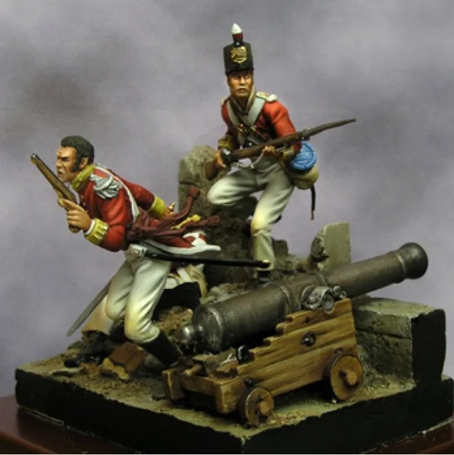 1/32 54 мм древний воин включает 3(с основанием) каучуковая фигурка модели наборы миниатюрный gk Unassembly Неокрашенный