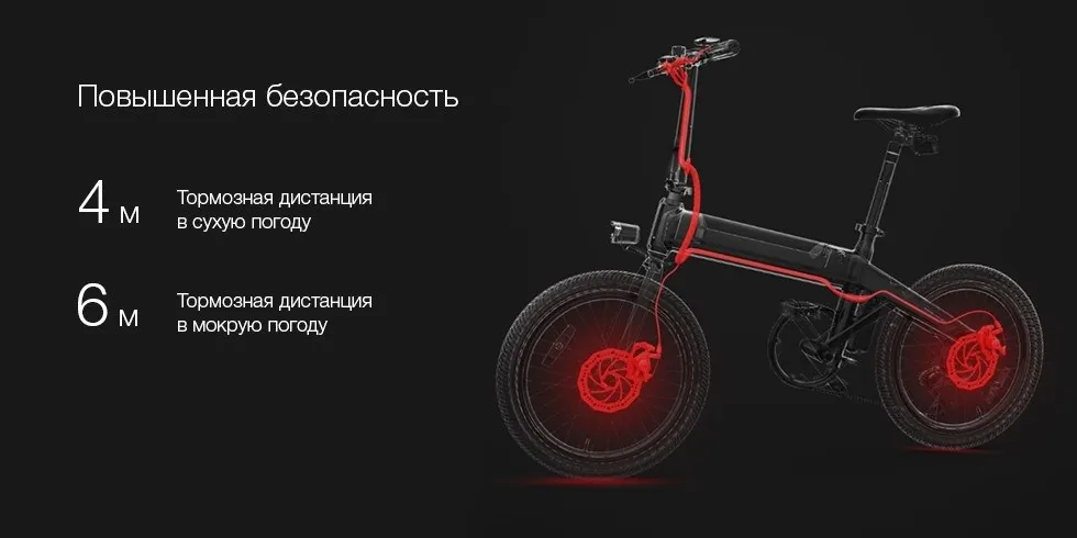 Электровелосипед Xiaomi HiMO C20 по всей России