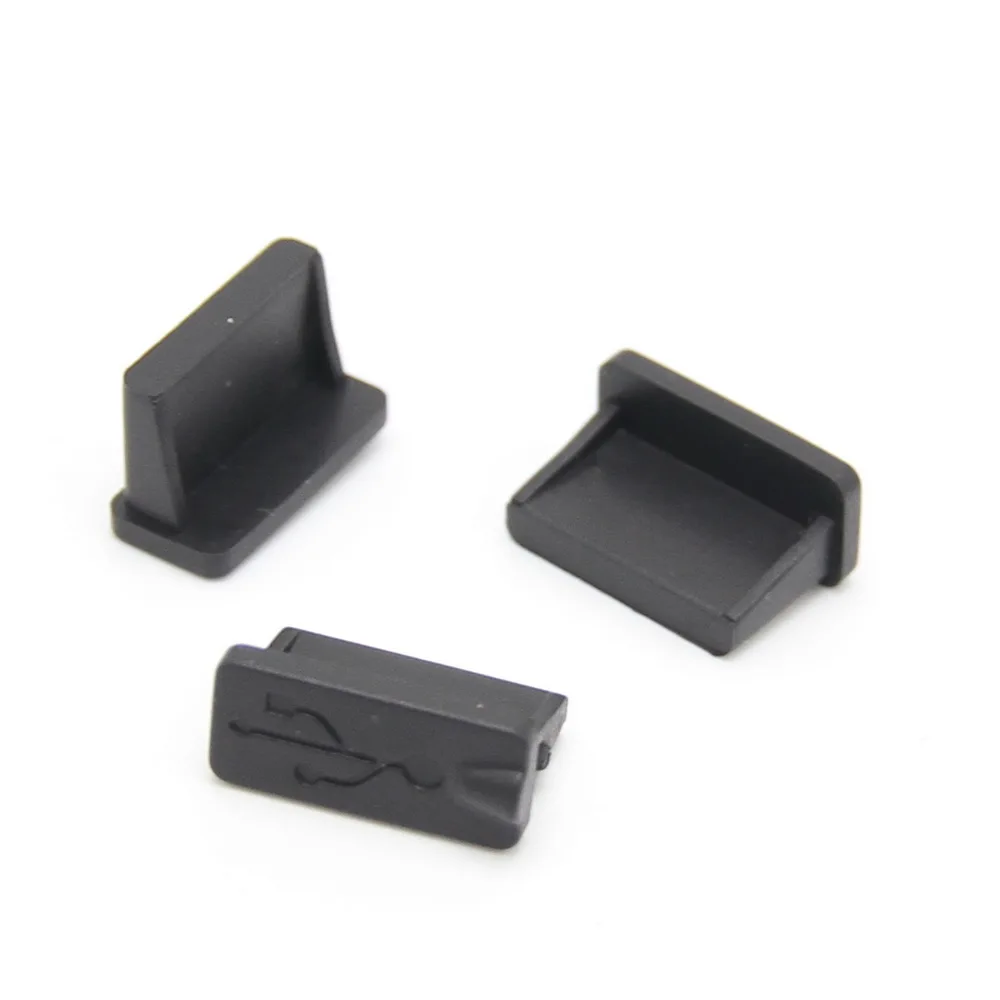 USB-Schutzhülle Gummiabdeckungen Staubkappe für USB-Anschluss Staub- und Feuchtigkeitsschutz 10 teile/los – Detail 13