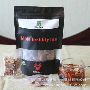 

Foreign Trade Wubao Tea Sheng Yu Men Guben Tea Lasting Health Tea Polygonatum Ginseng Export Bagged Tea Packaging Wan Song Tang
