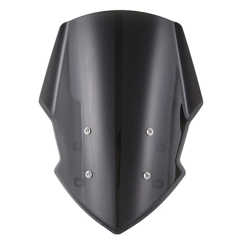

Motorcycle Front Windshield Windscreen Deflector Protector with Bracket for 2018-2019 Yamaha MT FZ 07 MT-07 FZ-07 Motorcycle Acc