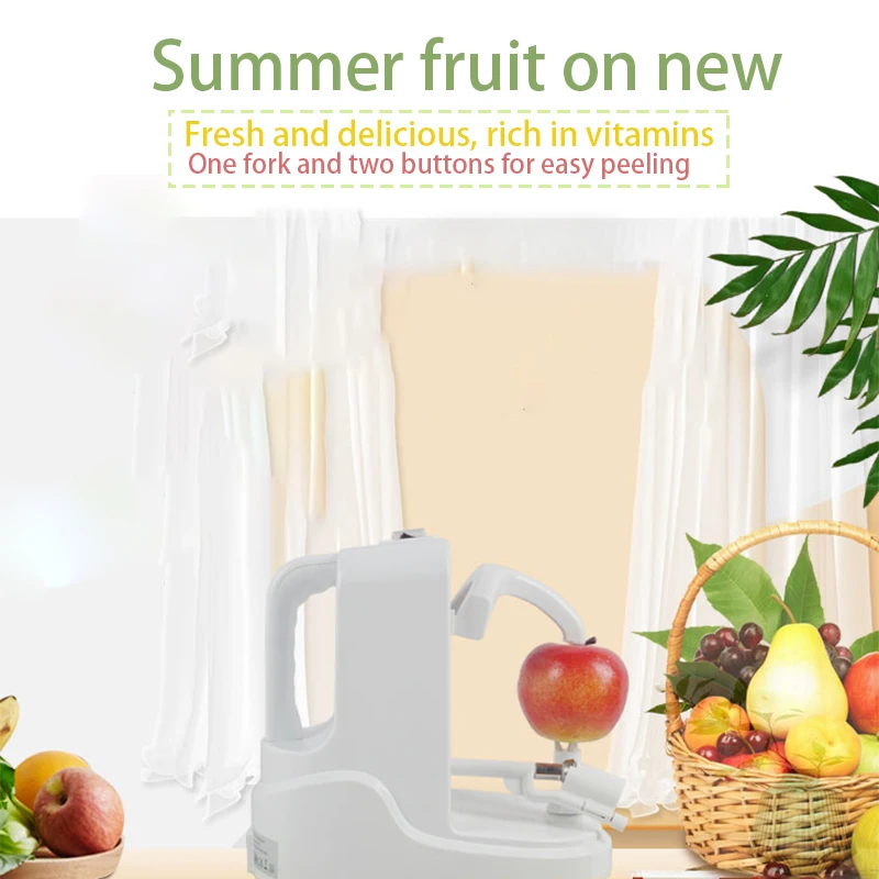 

Electric Peeler Vegetable Fruit Peeler Kitchen Tool Automatic Stainless Steel Fruit peeling machine