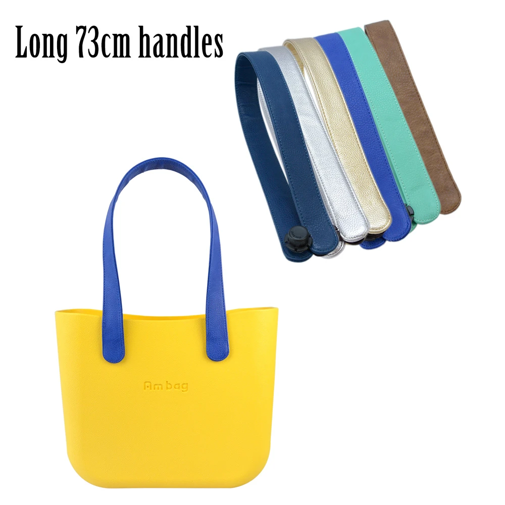 Am bag bolso con asas largas de cuero para mujer, bolsa de femenina de alta calidad, estilo clásico, Mini urbano, cuadrado, Obag O, 1 par|Piezas y accesorios para bolsos| - AliExpress