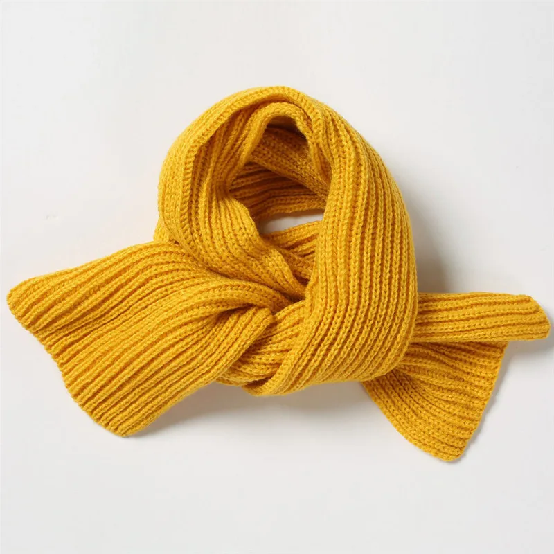 baby scarf Cute Boys Girls Baby Kid Fashion Knitted Scarf Autumn Winter Warm Solid Scarf #4S12 (7)
