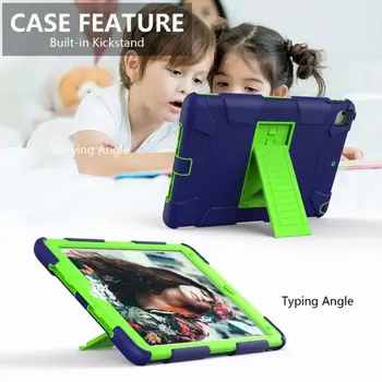 

Silicone Flat Cover Case For IPad TPU 3 Layers Protection Anti-shock Anti-fall For IPad 6th Gen Pro 9.7 Stand Cover For Table