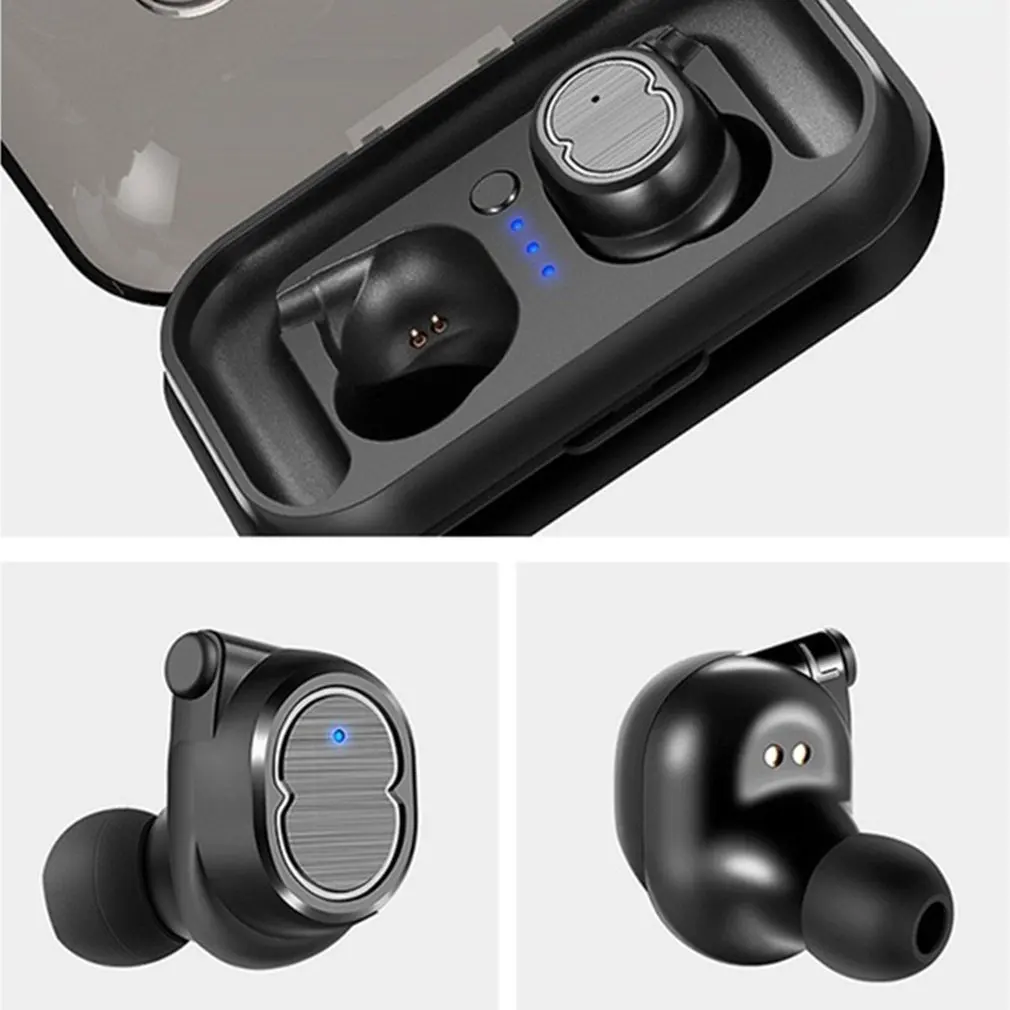 Bluetooth наушники настоящие беспроводные наушники 5,0 TWS наушники-вкладыши IPX5 Водонепроницаемая мини-гарнитура 3D стерео звук спортивный наушник