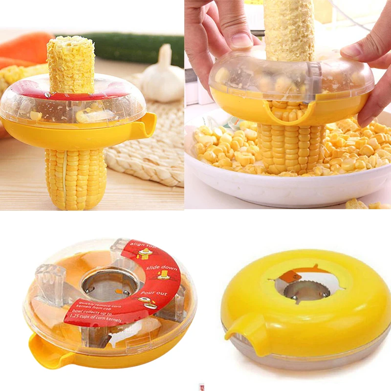 Кукурузный Круглый резак для зачистки кухонной посуды устройство для чистки кукурузы инструменты для приготовления пищи