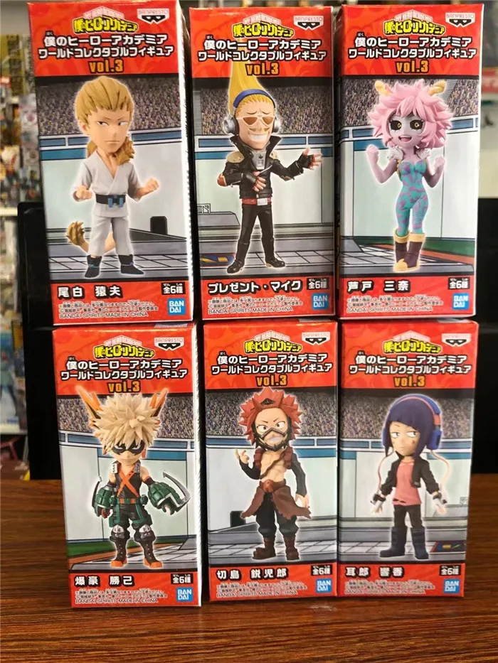 

WSTXBD BANPRESTO MY HERO ACADEMIA WCF Bakugou Kojiro Figurals Model Dolls Brinquedos