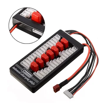 

Pohiks 2-6S LiPo Battery Parallel Charging Adapter Board T Plug Balance Plate For IMAX B6 / B8 / UN A6 With Balanced Interface