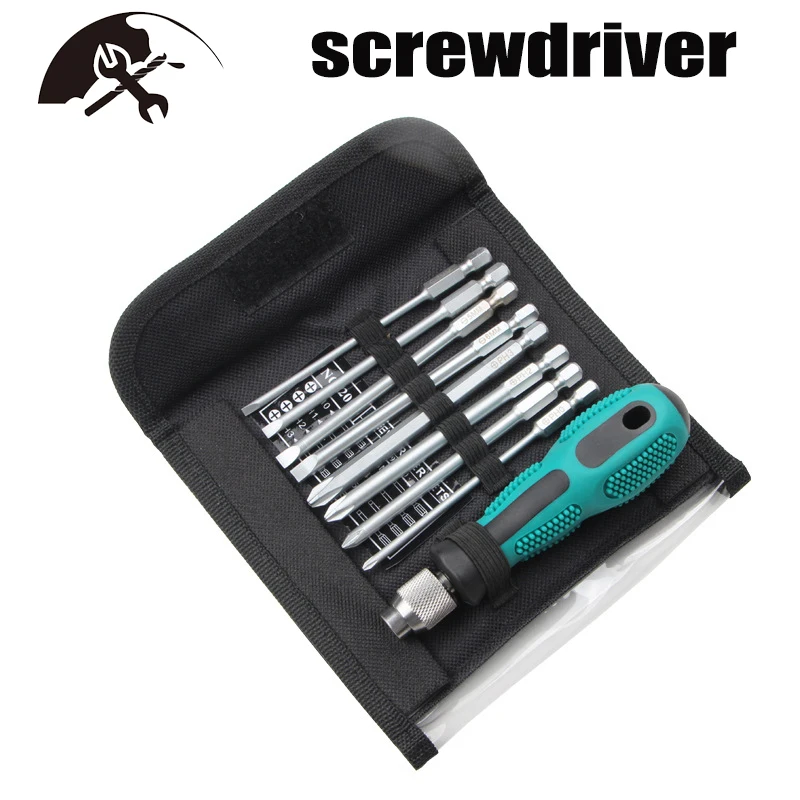 

8-in-1 screwdriver set repair tool eight-bit interchangeable screwdriver