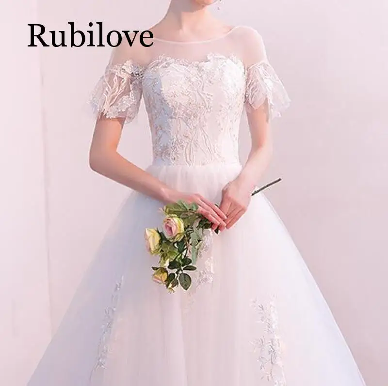Rubilove 2019 Новый корейский стиль маленький шлейф снов сена серия большой размер Qi тонкий Путешествия Платье Лето