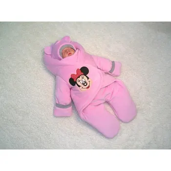 

Конверт-комбинезон "Минни" Комбинезоны для малышей 0-6 мес