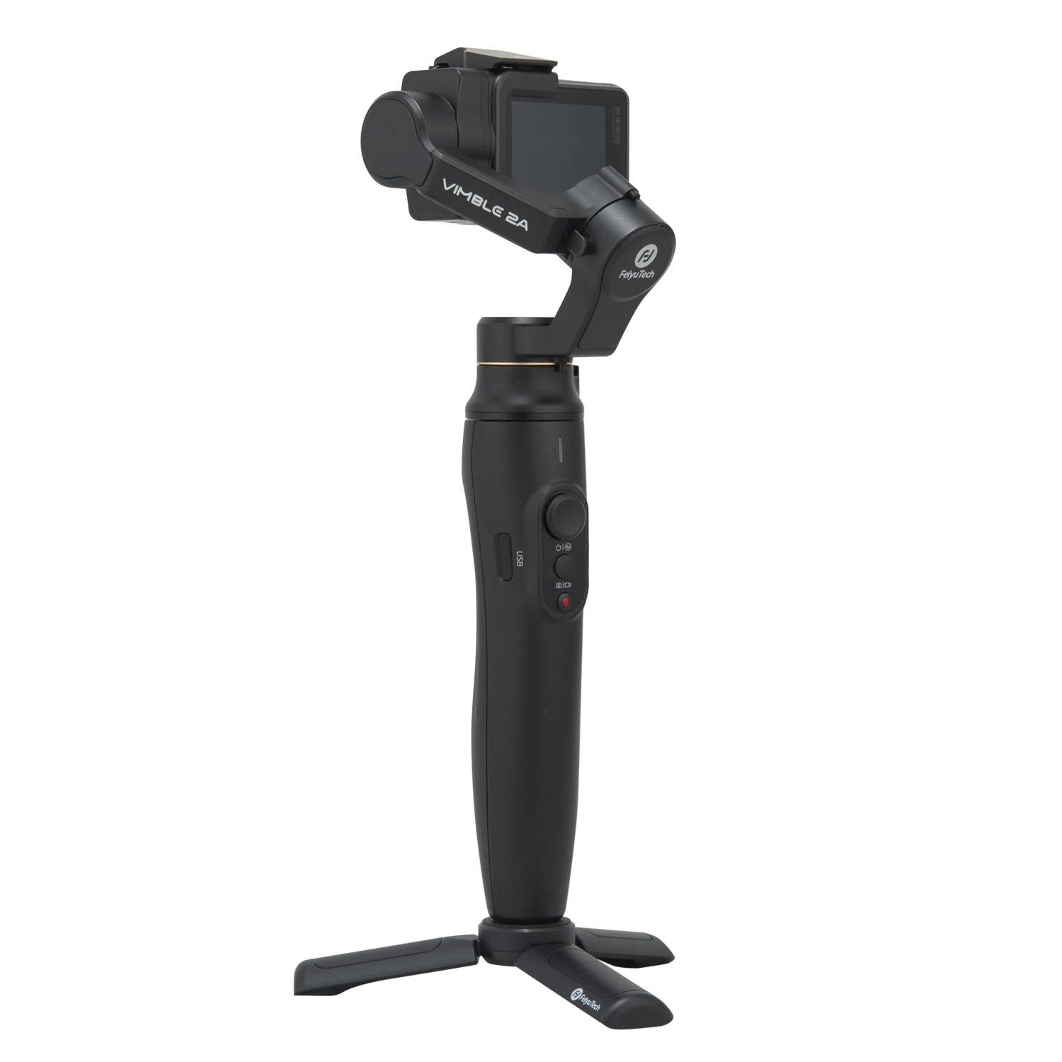 Feiyu vimble 2a-gopro hero 7/6/5用の格納式アクションカメラ
