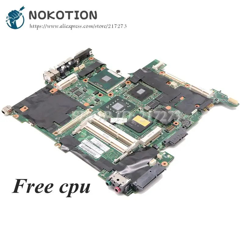 NOKOTION для lenovo thinkpad T400 R400 14 дюймов Материнская плата ноутбука 63Y1187 42W8127 60Y3749