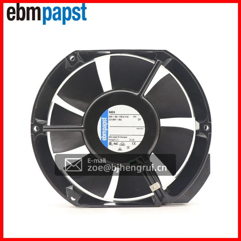 Axial 6424 ventilateur axial EBMPAPST 24Vdc 18W 