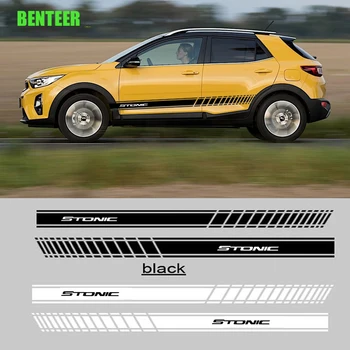 

2pcs Car side sticker for kia stonic
