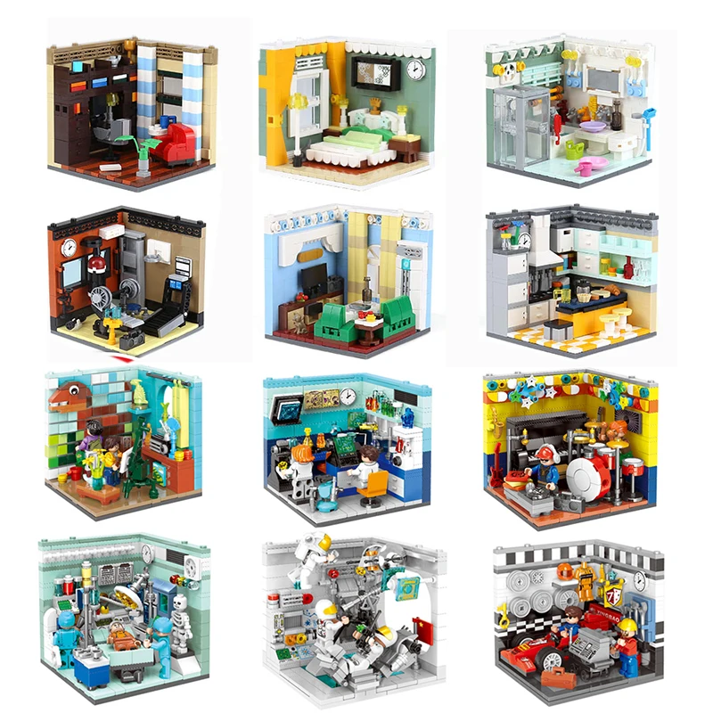 Kaufen XINGBAO 01401 02 Echte Bausteine Das Wohnhaus Set Bausteine Pädagogisches Spielzeug Kompatibel mit LOGO blöcke spielzeug